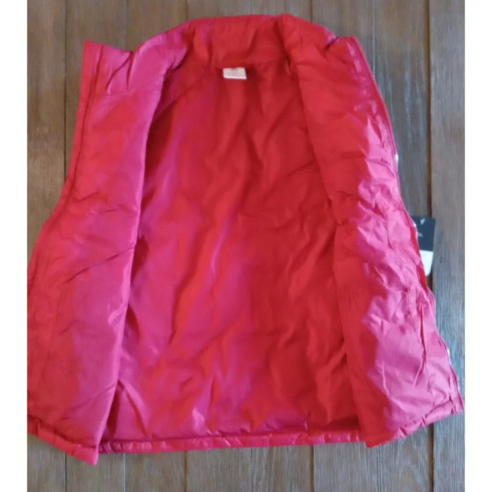 Xersion Lightweight Puffer Vest Boys Sz L 14-16 Tibetan Red MSRP $38 NWT